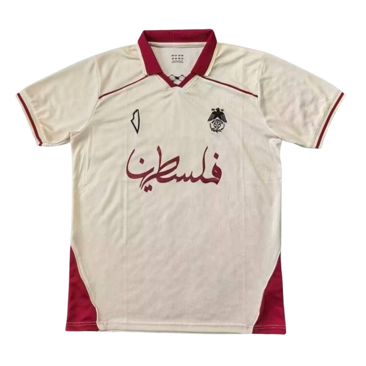 camisa-palestine-bege-polo-2025-26-especial-masculina (1) Camisa Palestina Bege/Vermelha Polo 2025/26 Especial Masculina