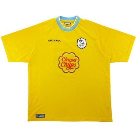 Camisa Sheffield Wednesday Amarela2001/02 Away II Masculina