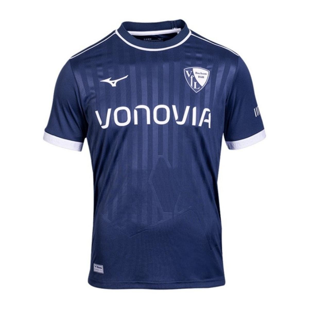 camisa-vfl-bochum-azul-2025-26-away-ii-masculina Camisa VFL Bochum Azul Escuro 2025/26 Home I Masculina