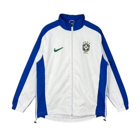 Jaqueta do Brasil Branca Copa 1998 Academy Pro Masculina
