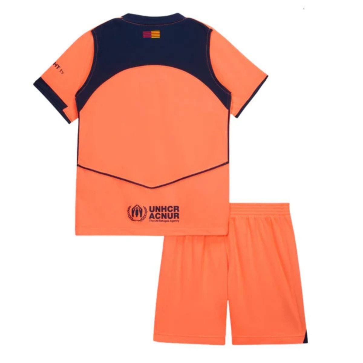 kit-infantil-barcelona-laranja-2025-26-third-iii-unissex (1) Kit Infantil Barcelona Laranja 2025/26 Third III Unissex