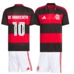 kit-infantil-flamengo-de-arrascaeta-vermelha-2026-27-titular-i-unissex