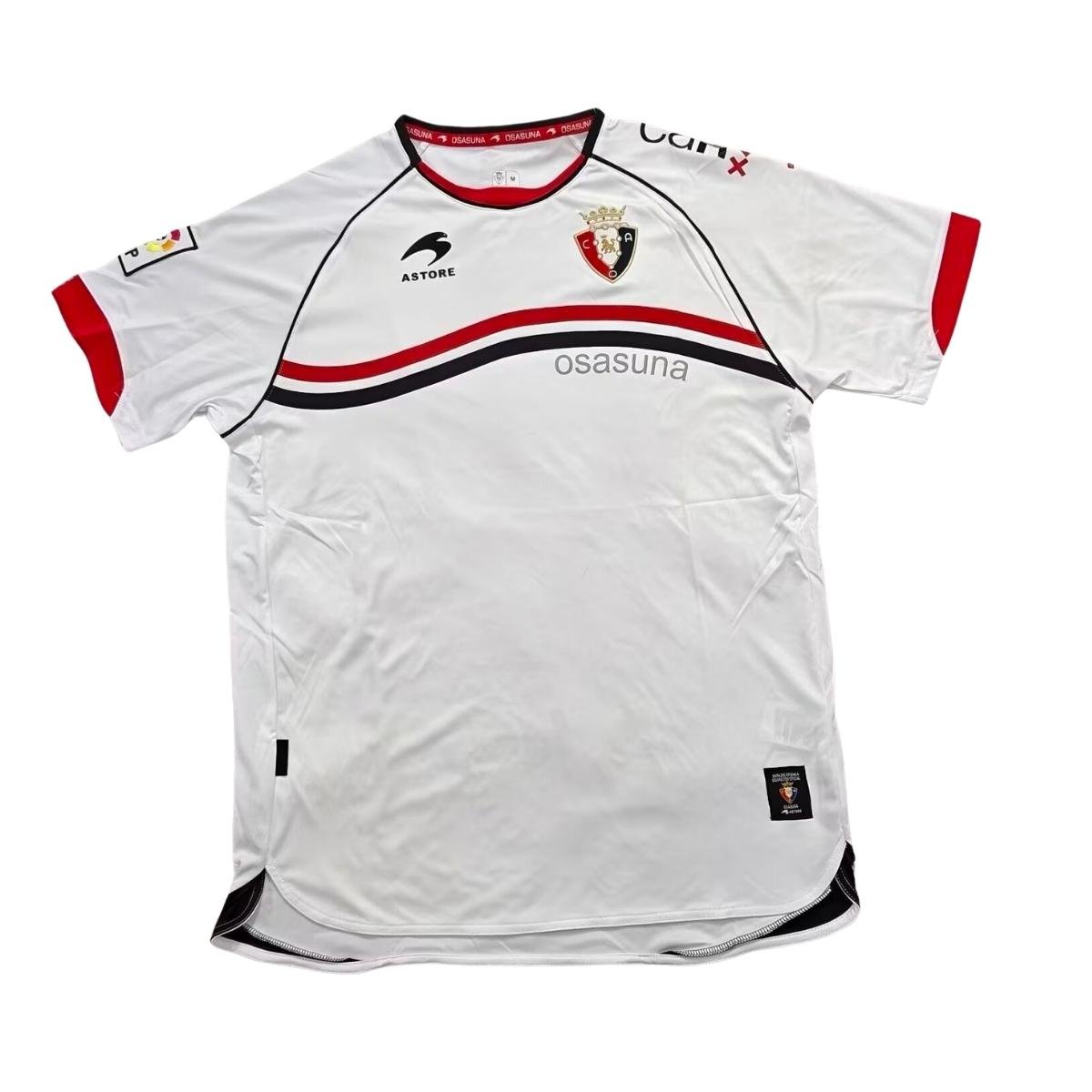 camisa-Club-Atlético-Osasuna-2010-11-away-ii-branca-masculina Camisa Club Atlético Osasuna Branca 2010/11 Away II Masculina