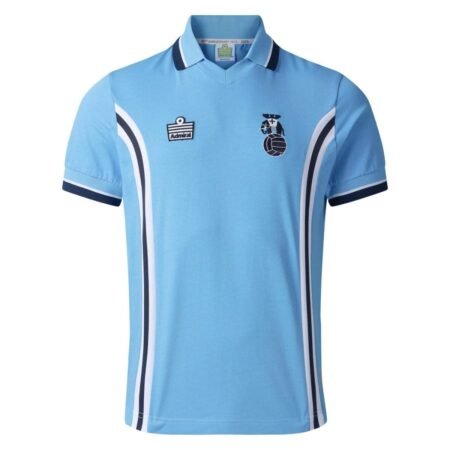Camisa Coventry City Azul 50 Anos 1978 Masculina