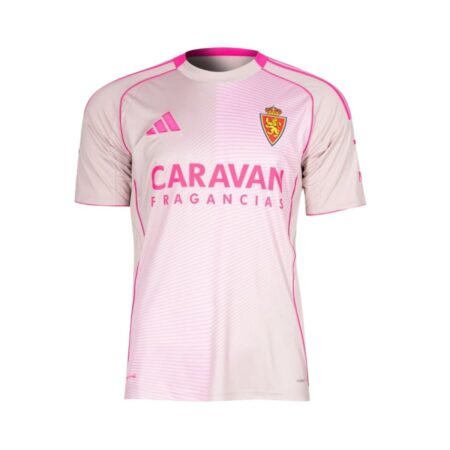 Camisa Real Zaragoza Rosa 2025/26 Fourth IV Masculina
