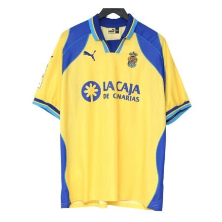 Camisa UD Las Palmas 2000/01 Amarela Home I Masculina