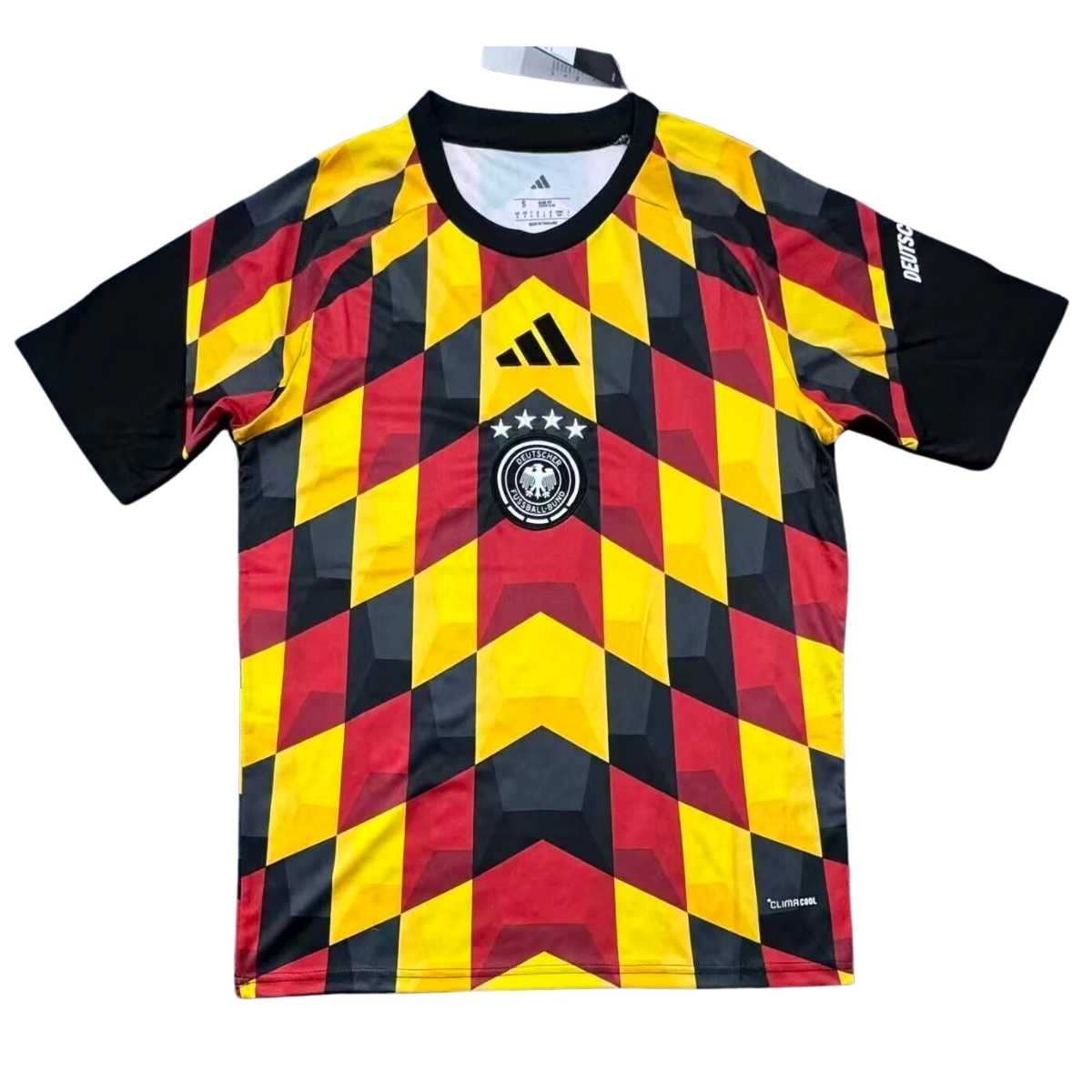camisa-alemanha-aquecimento-copa--2026-27-masculina Camisa Alemanha Aquecimento Copa 2026/27 Masculina