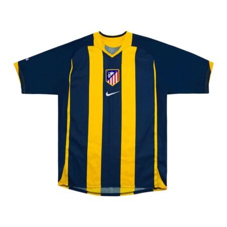 Camisa Atlético de Madrid Azul 2005/06 Away II Masculina