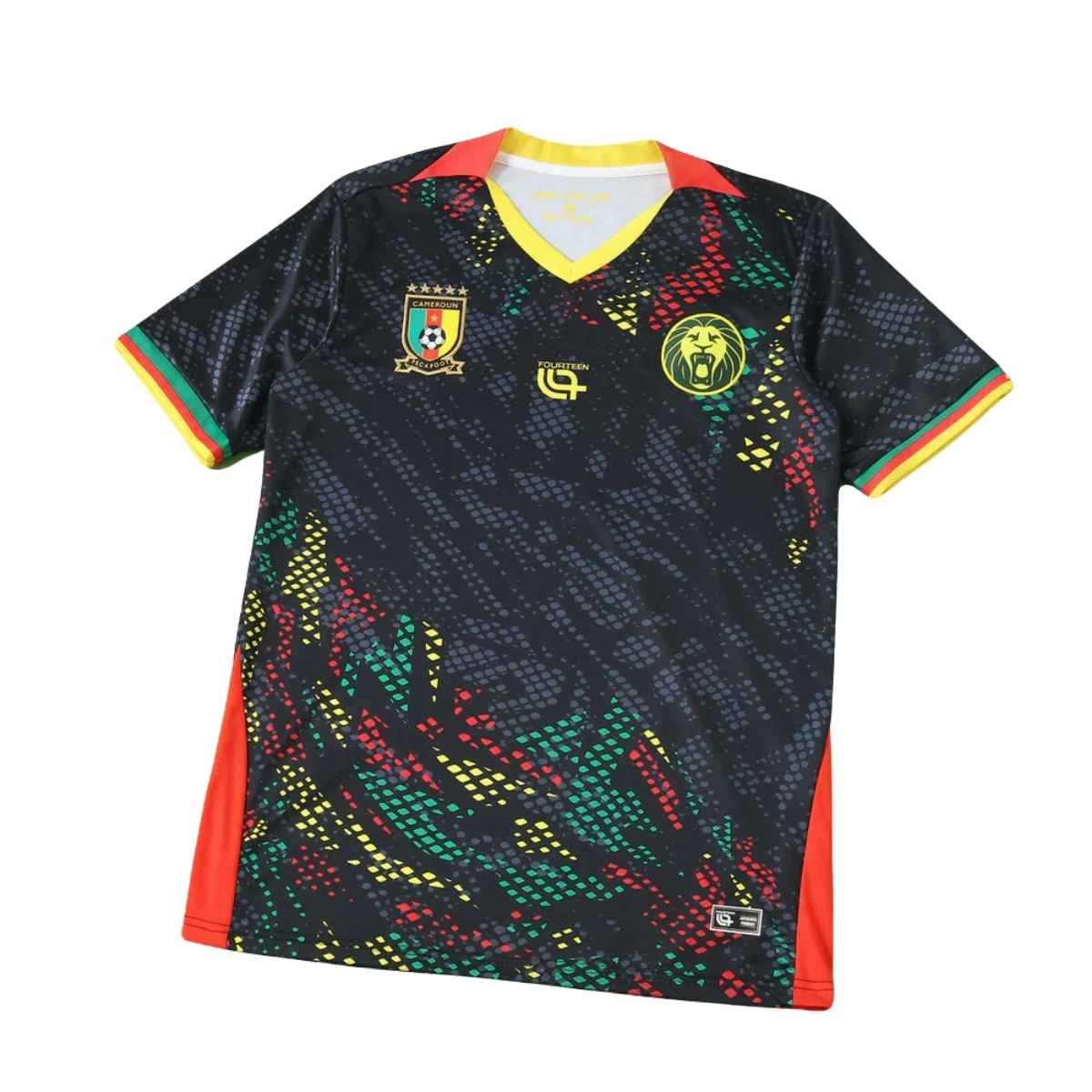 camisa-camaroes-2025-26-Noir-third-preta-masculina (1) Camisa Camarões Preta Noir 2025/26 Third III Masculina