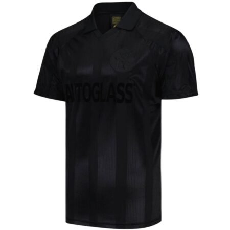 Camisa Chelsea FC Retrô Blackout Preta 1998 Autoglass Masculina