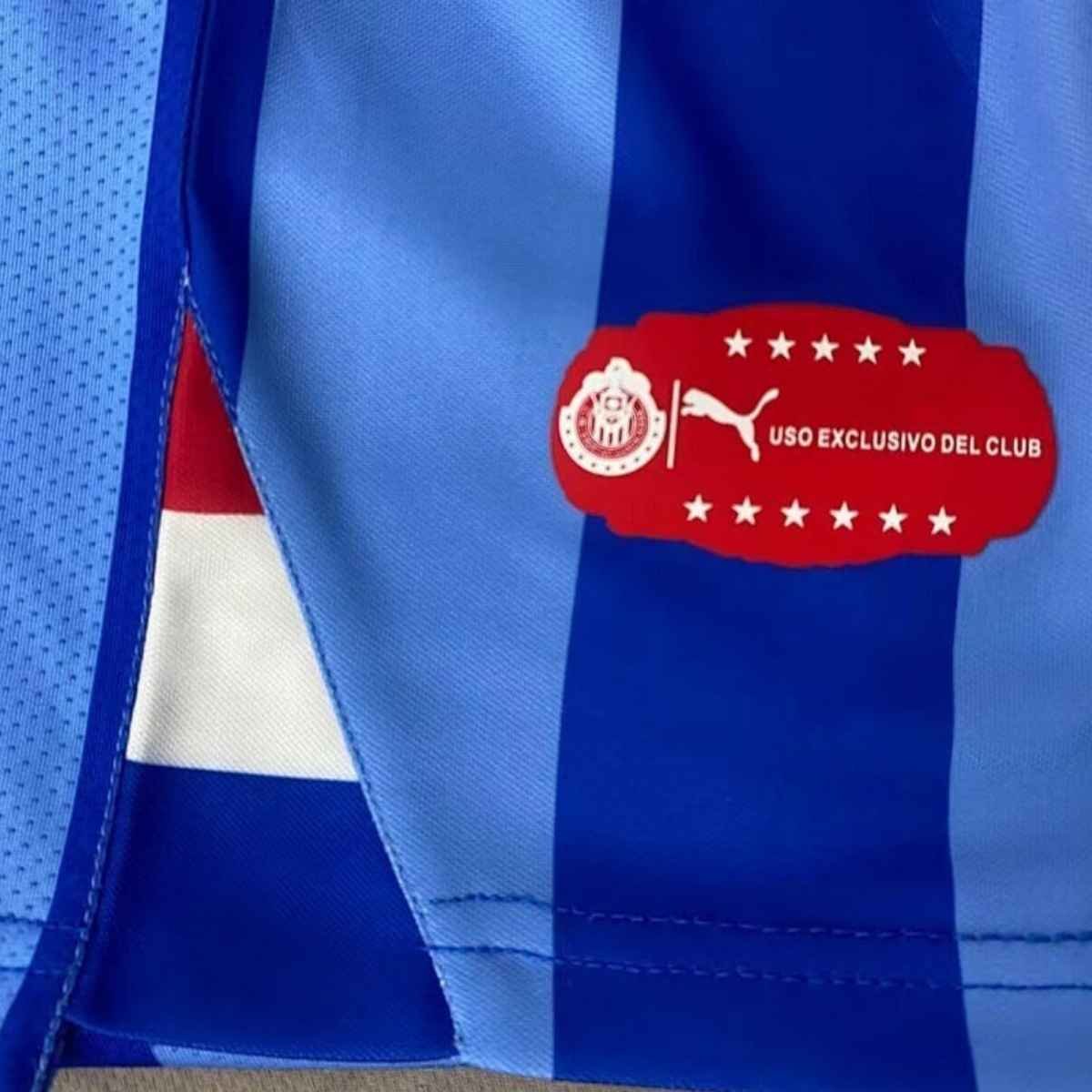 camisa-chivas-guadalajara-110-anos-aniversario-goleiro-masculina (2) Camisa Chivas de Guadalajara 110 Anos Azul Aniveresário Goleiro Masculina