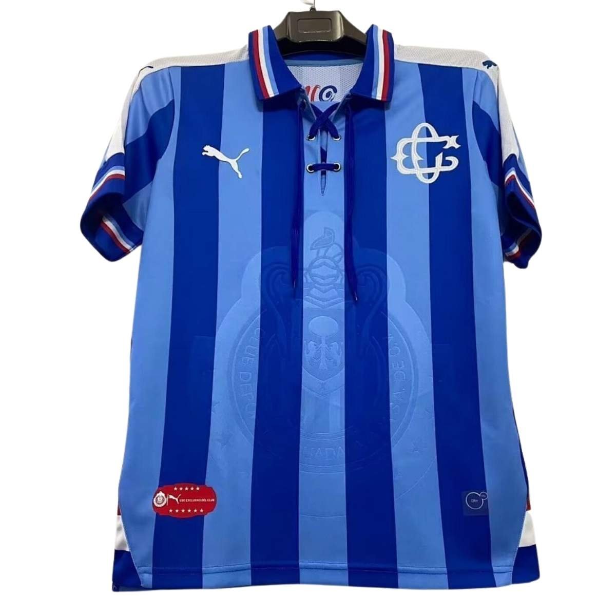 camisa-chivas-guadalajara-110-anos-aniversario-goleiro-masculina Camisa Chivas de Guadalajara 110 Anos Azul Aniveresário Goleiro Masculina