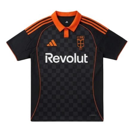 Camisa Como Calcio Preta 2025/26 Third III Masculina