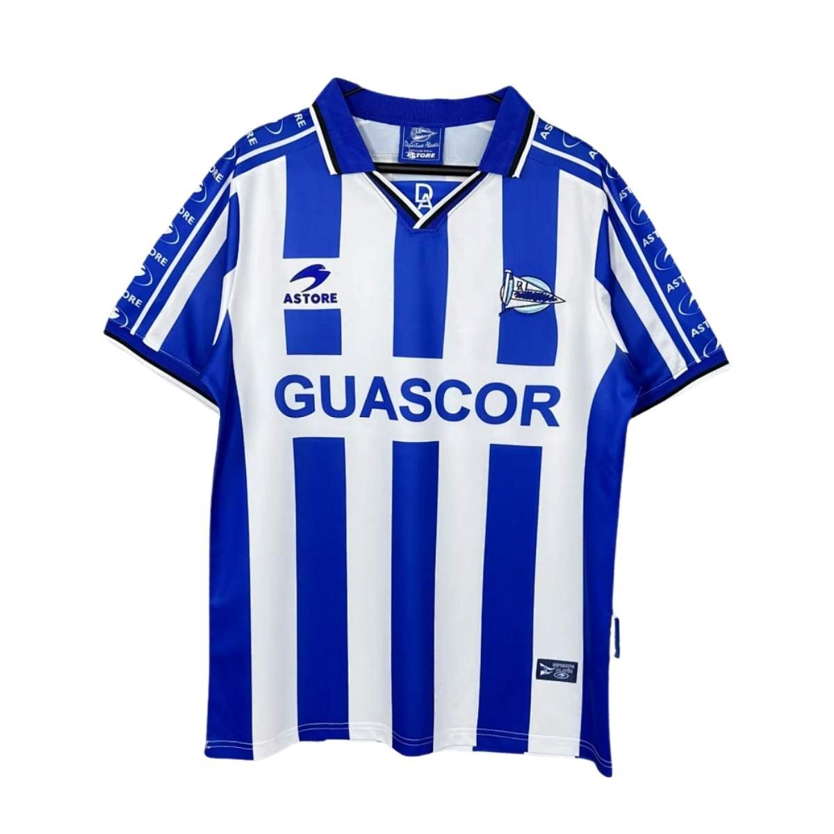 camisa-deportivo-alaves-1998-99-home-i-masculina Camisa Deportivo Alavés Azul 1998/99 Home I Masculina