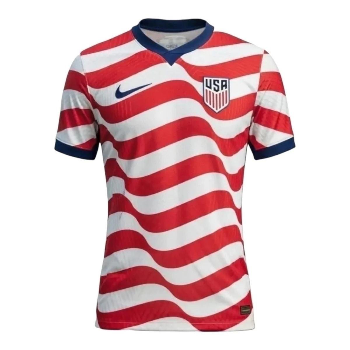 camisa-estados-unidos-vermelha-copa-2026-27-home-i-masculina Camisa Estados Unidos Vermelha Copa 2026/27 Home I Masculina
