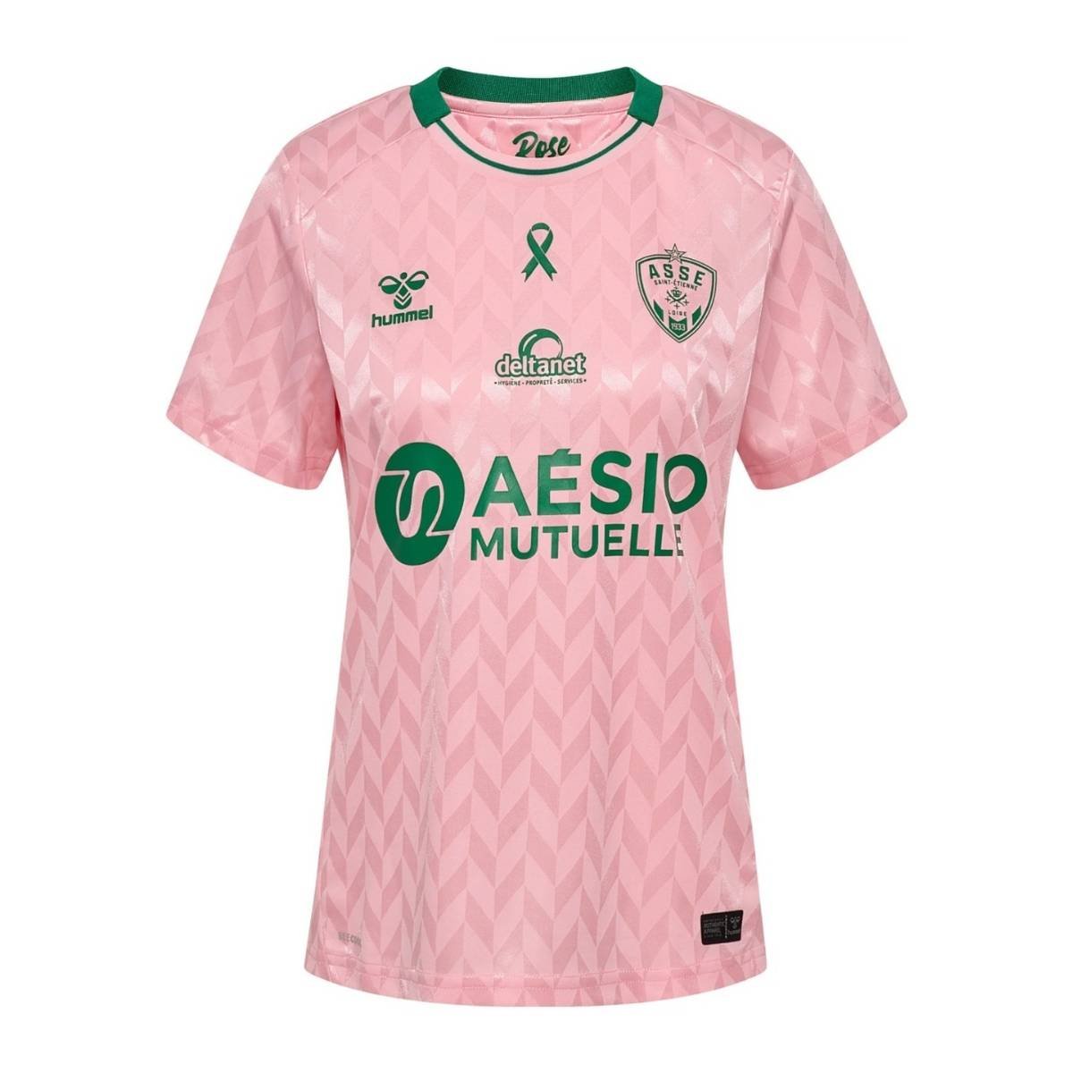camisa-goleiro-AS-Saint-Étienne-2025-26-outubro-rosa-masculina Camisa Saint Etienne Rosa 2025/26 Ourubro Rosa Goleiro Masculina
