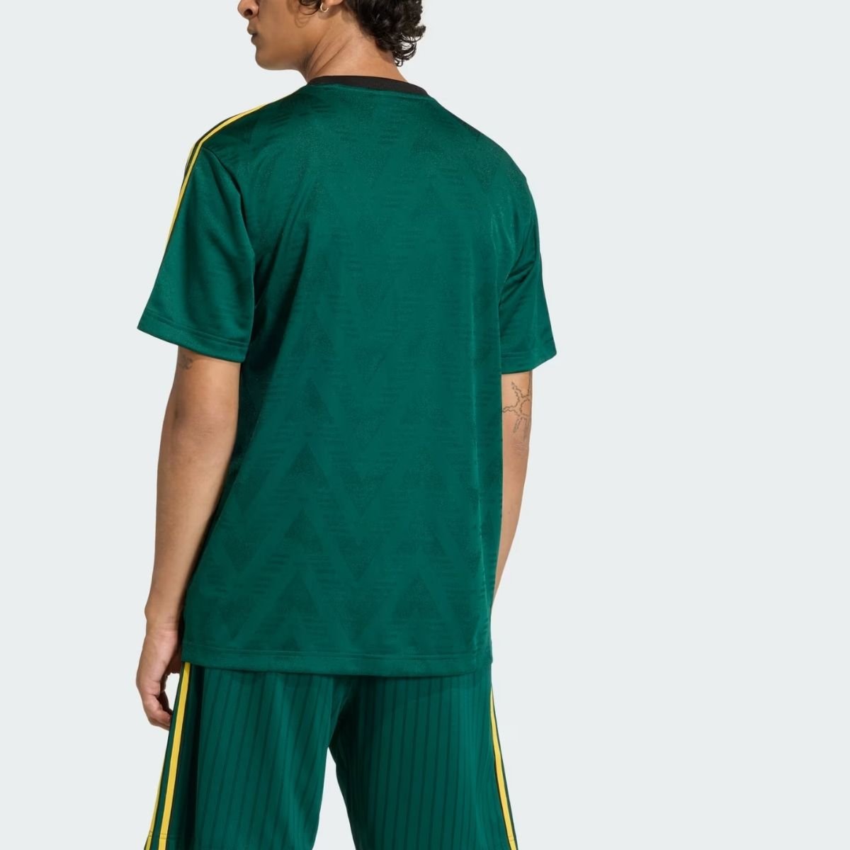 camisa-jacquard-adidas-originals-verde-3-stripes-masculina (1) Camisa Adidas Originals Jacquard Verde 3 Stripes Masculina