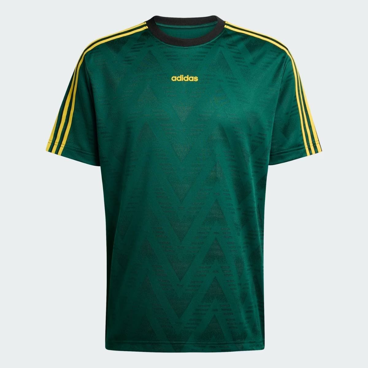 camisa-jacquard-adidas-originals-verde-3-stripes-masculina Camisa Adidas Originals Jacquard Verde 3 Stripes Masculina