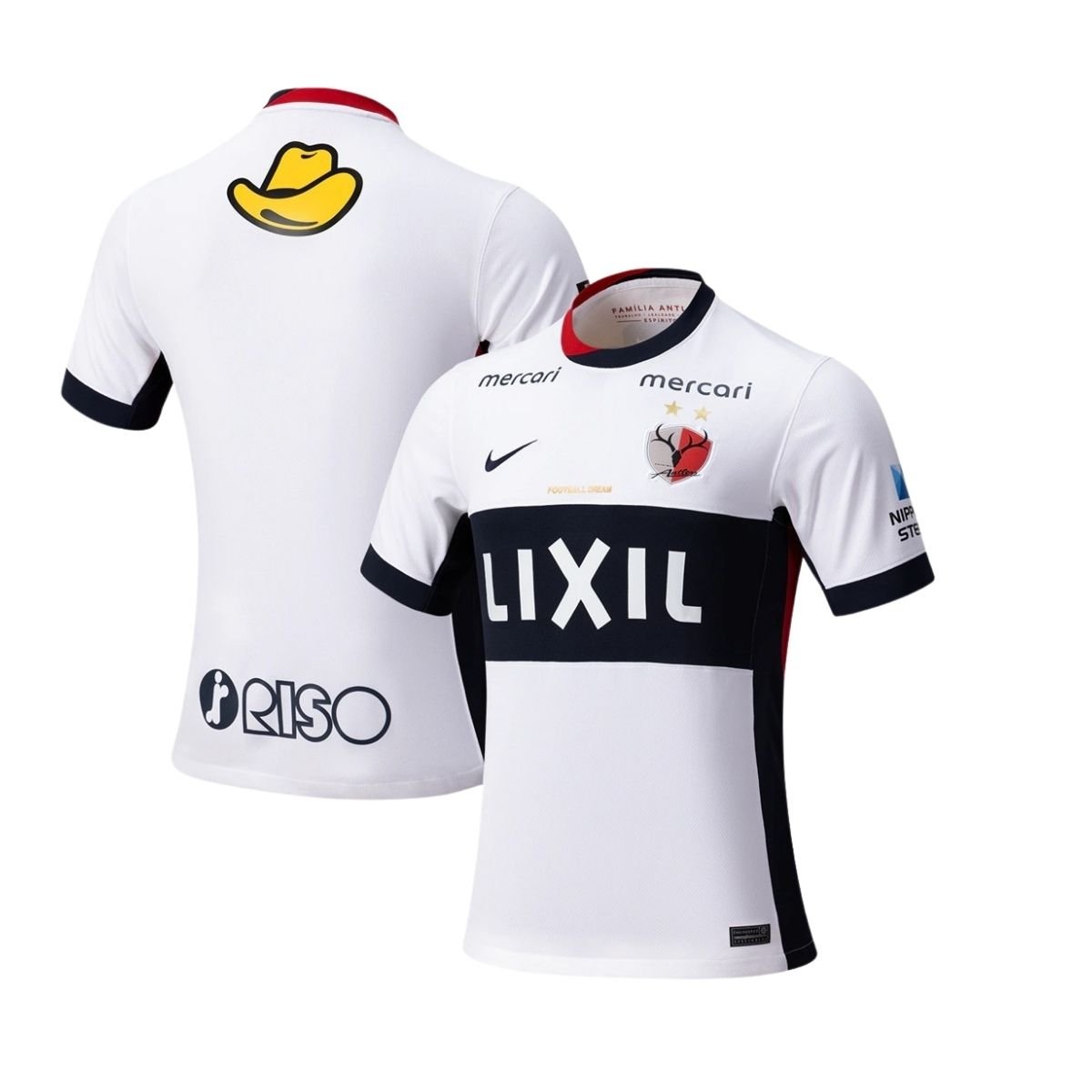 camisa-kashima-antlers-branca-away-i-2026-27-masculina Camisa Kashima Antlers Branca 2026/27 Away II Masculina