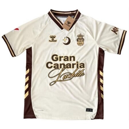 Camisa Las Palmas Marrom Lucho #10 2025/26 Third Masculina