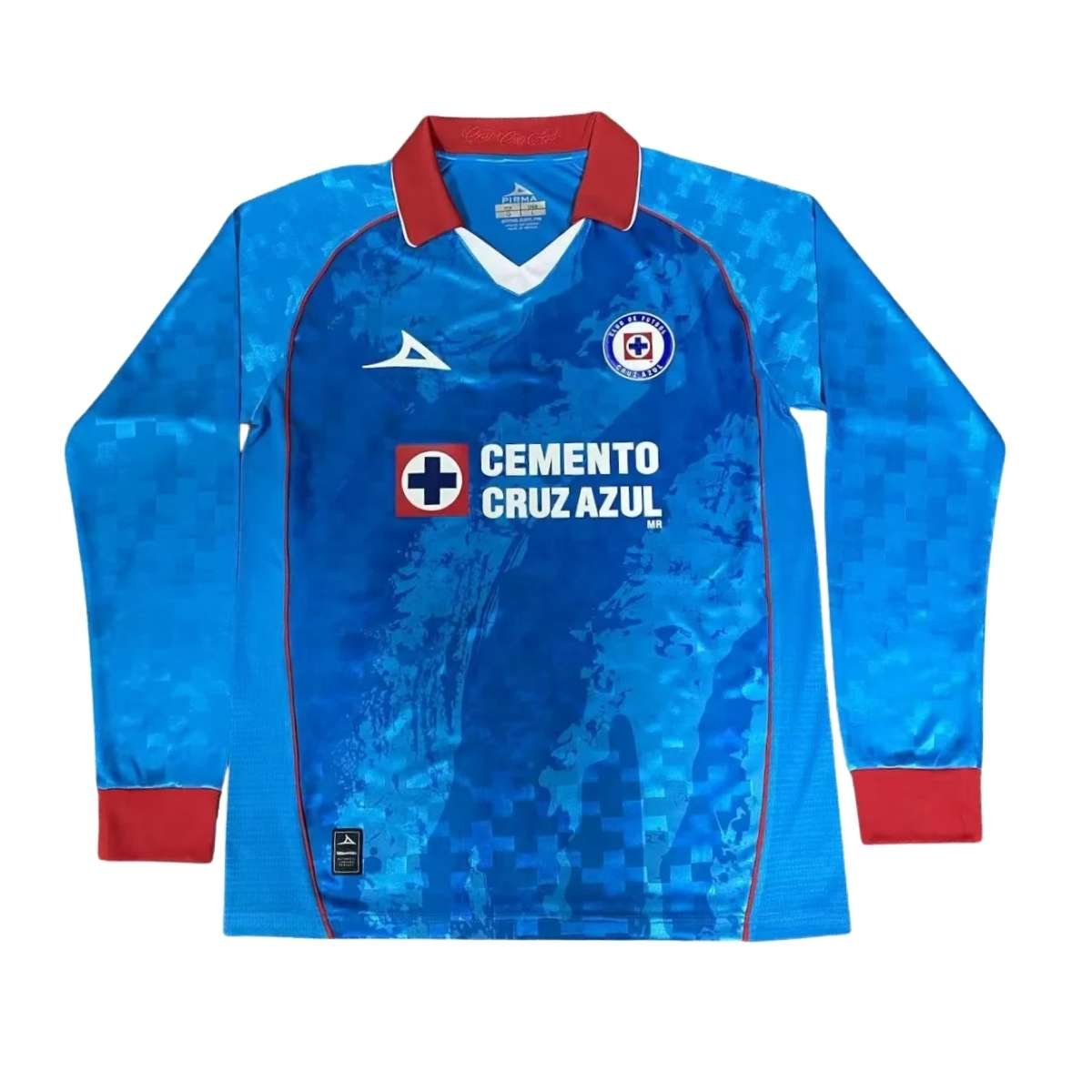camisa-manga-longa-cruz-azul-azul-intercontinental-2026-27-titular-masculina Camisa Cruz Azul Mundial Azul 2026/27 Titular I Manga Longa