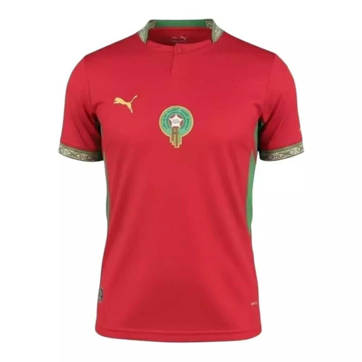 camisa-marrocos-vermelha-copa-2026-home-i-vermelha-masculina- Camisa Marrocos Vermelha Copa 2026/27 Home I Masculina