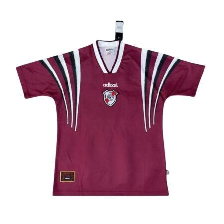 Camisa River Plate Roxo 1996/97 Third III Masculina