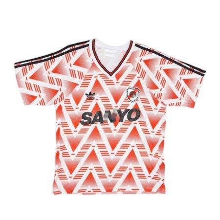 Camisa River Plate Vermelha 1992/93 Away II Sanyo Masculina