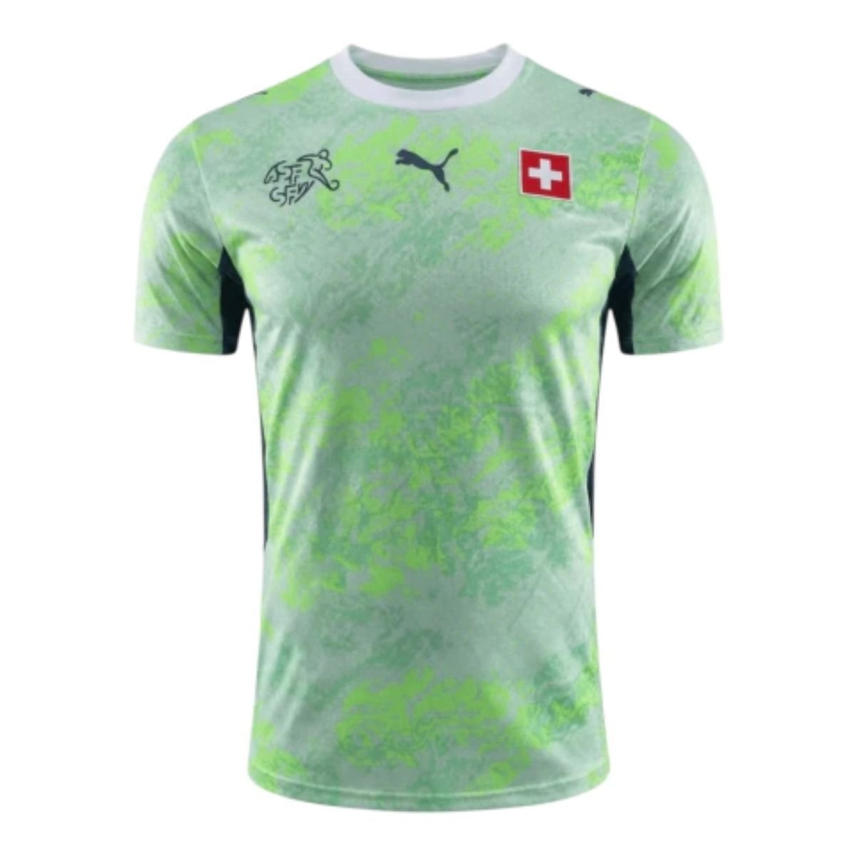 camisa-suiça-copa-do mundo-2026-27-away-ii-masculina Camisa Suiça Verde Copa 2026/27 Away II Masculina