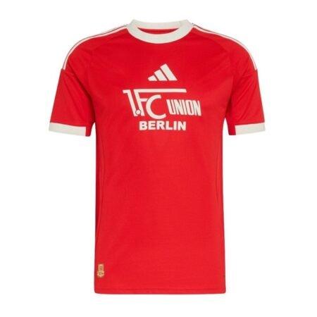Camisa Union Berlin Vermelha 2025/26 Especial 60 Anos Masculina