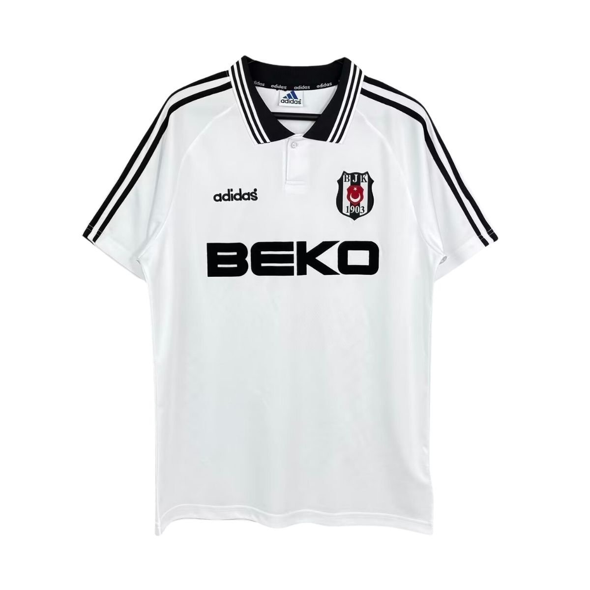 camisado-besiktas-branca-1997-98-home-i-beko-masculina Camisa Besiktas Branca 1997/98 Home I BEKO Masculina