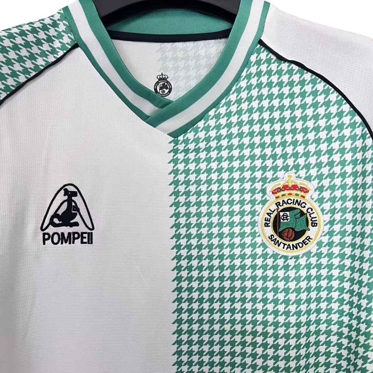 camisa-Racing-de-Santander-2025-26-titular-i-masculina (3) Camisa Racing de Santander Branca 2025/26 113 Anos Masculina