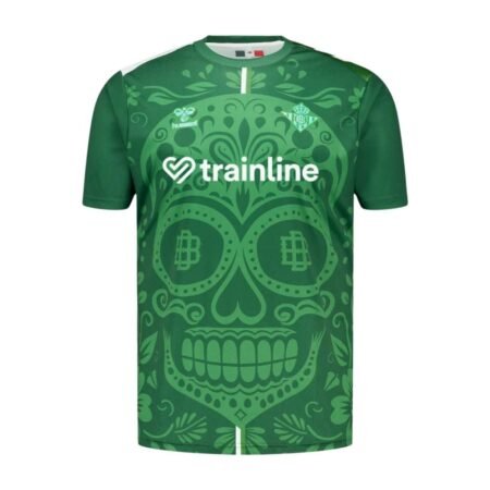 Camisa Real Bétis Verde 2025/26 Día de Muertos Masculina
