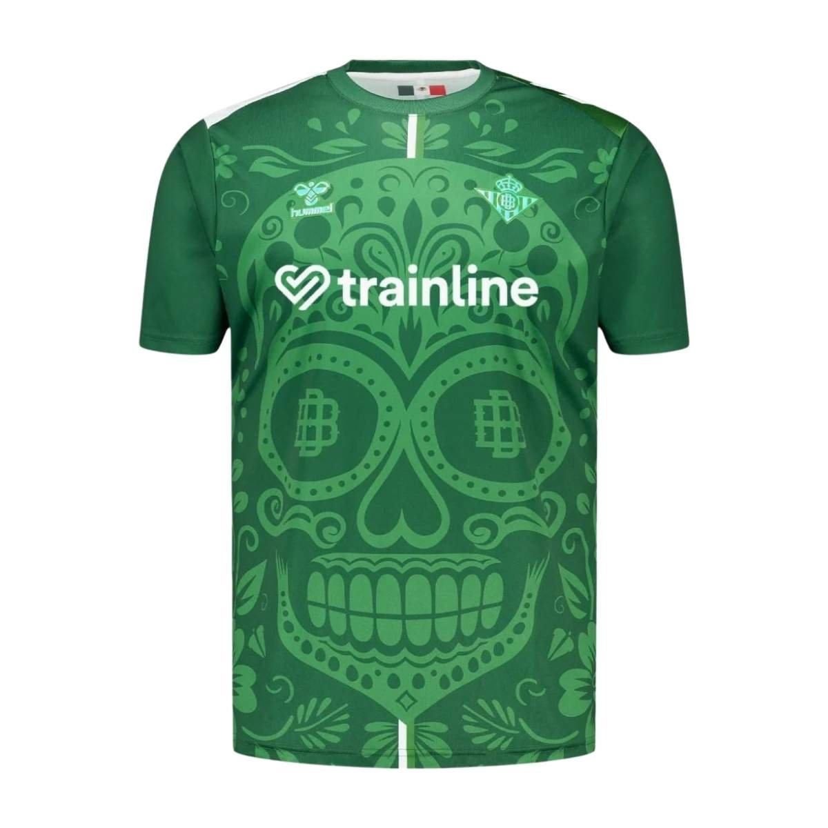 camisa-Real-Betis-Día-de-Muertos-pre-match-2025-26-masculina Camisa Real Bétis Verde 2025/26 Día de Muertos Masculina