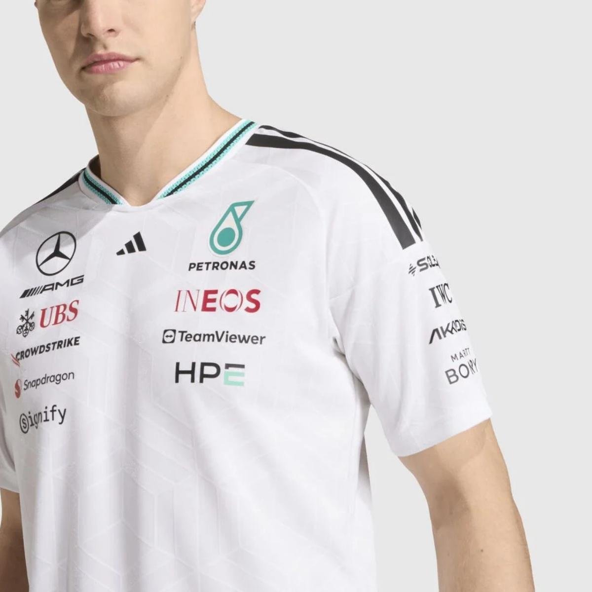 camisa-mercedes-amg-benz-branca-f1-2026-27-authentic-masculina-adidas (1) Camisa Mercerdes Benz AMG F1 Branca 2026/27 Authenctic Masculina