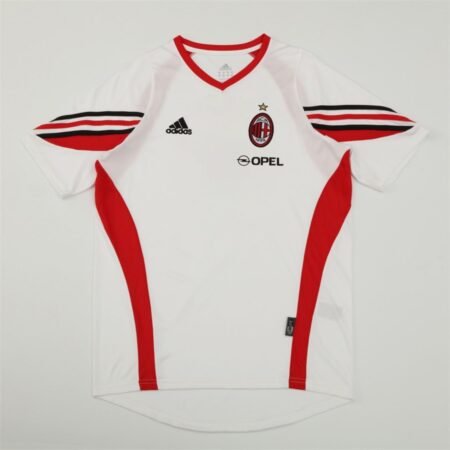 Camisa AC Milan Branca 2003/04 Treino Opel Masculina