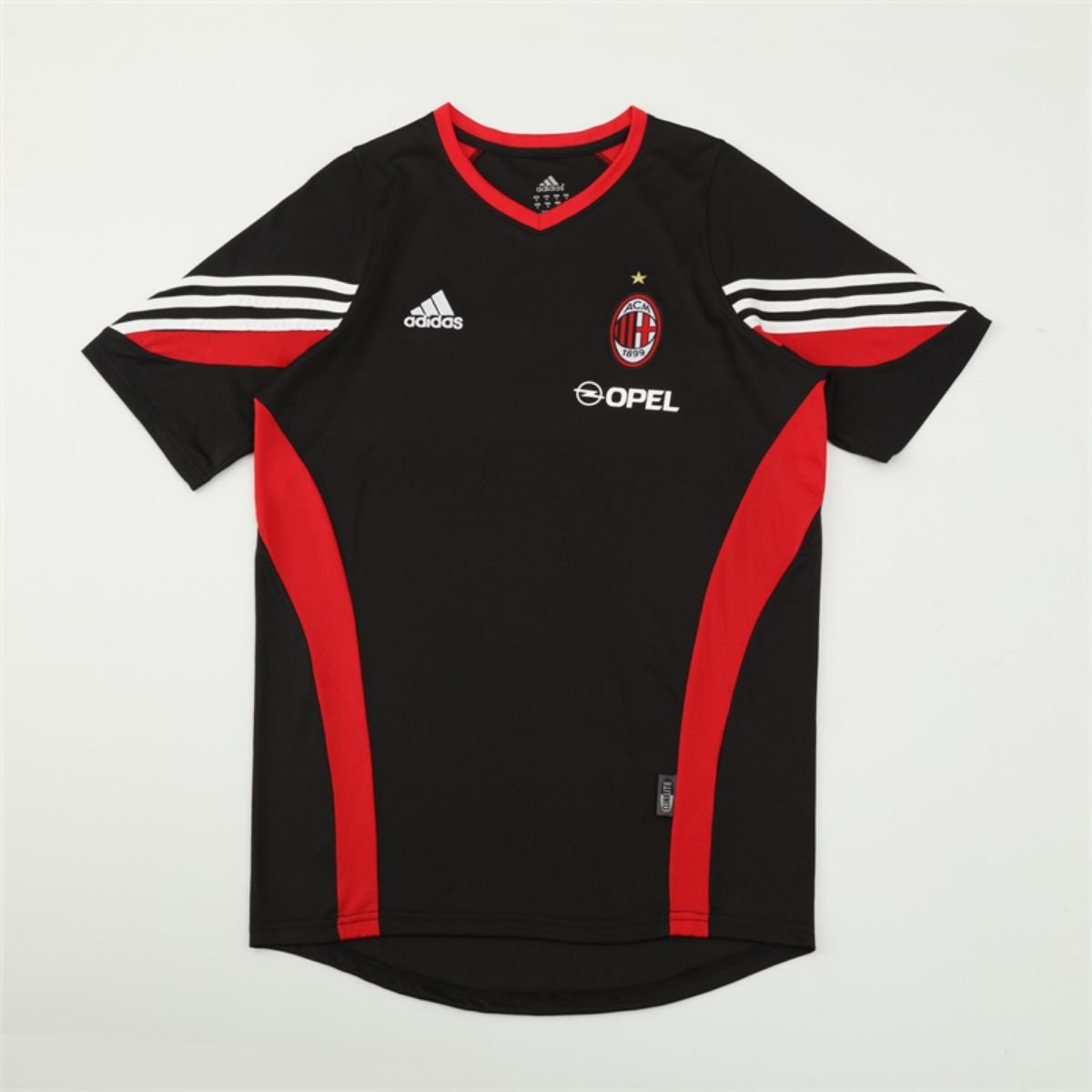 camisaac-milan-preta-2003-04-treino-opel-masculina Camisa AC Milan Preta 2003/04 Treino Opel Masculina