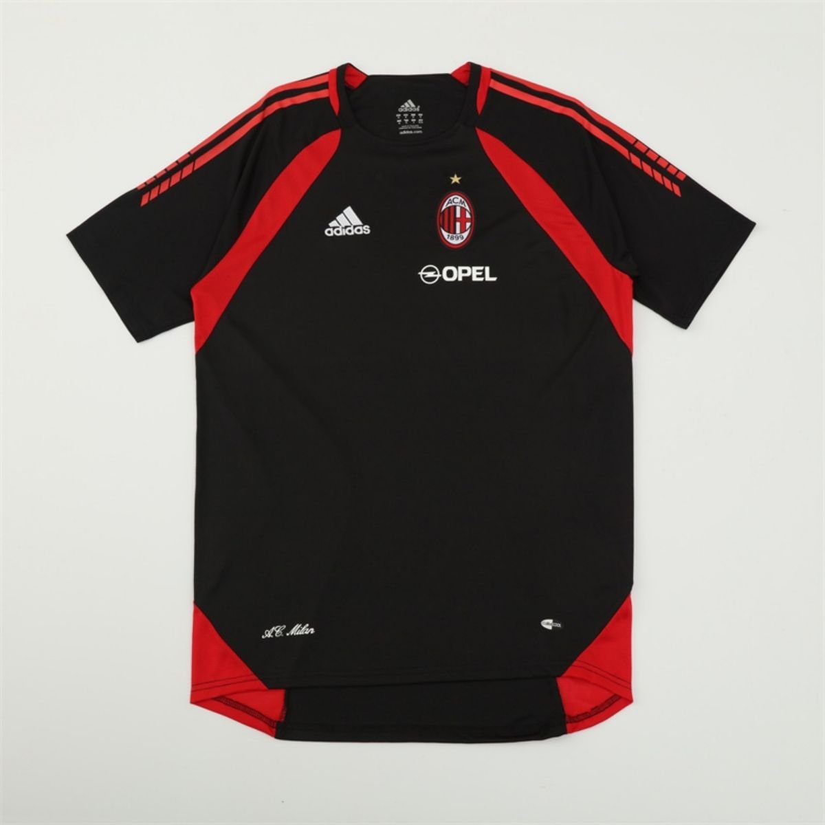camisaac-milan-preta-2005-06-treino-opel-masculina Camisa AC Milan Preta 2005/06 Treino Opel Masculina