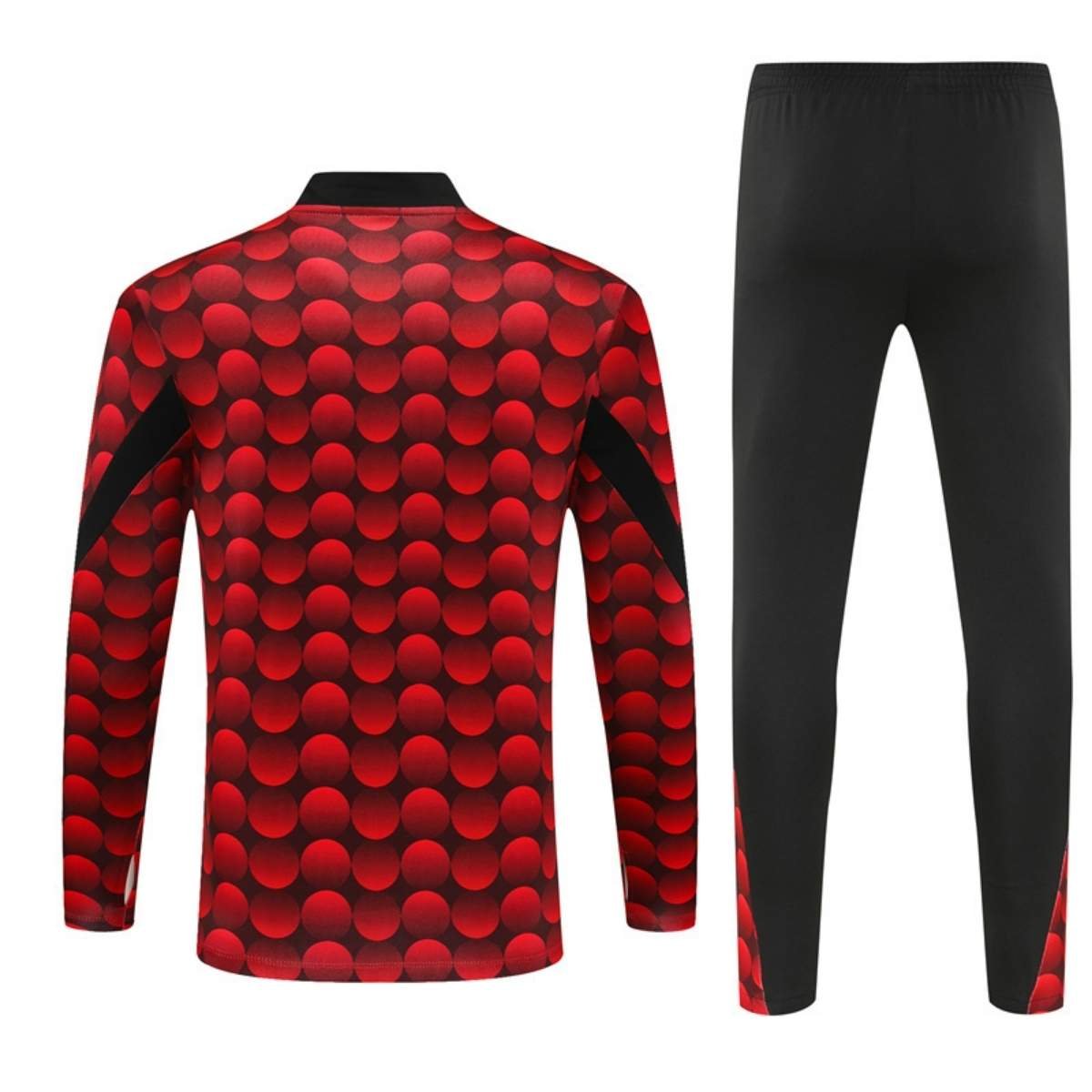 kit-treino-Feyenoord-Castore-2025-26-vermelho-preto-masculino (1) Conjunto Treino Feyenoord Calça e Jaqueta Vermelha 2025/26 Masculina