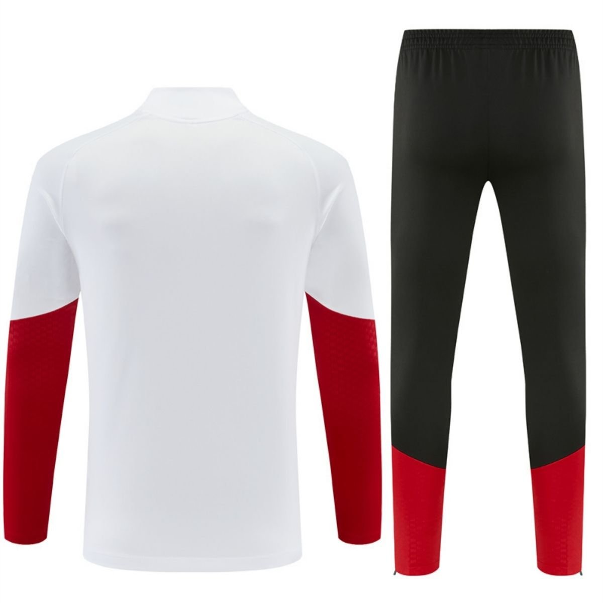kit-treino-alemanha-2026-27-branco-preto-vermelho-masculino (1) Conjunto Treino Alemanha Calça e Jaqueta Branco 2026/27 Masculina