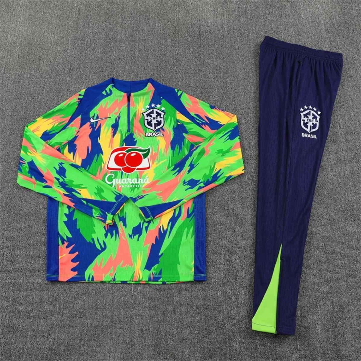 kit-treino-brasil-2025-26-verde-estampado-masculino (3) Conjunto Treino Brasil Calça e Jaqueta Verde 2025/26 Masculino