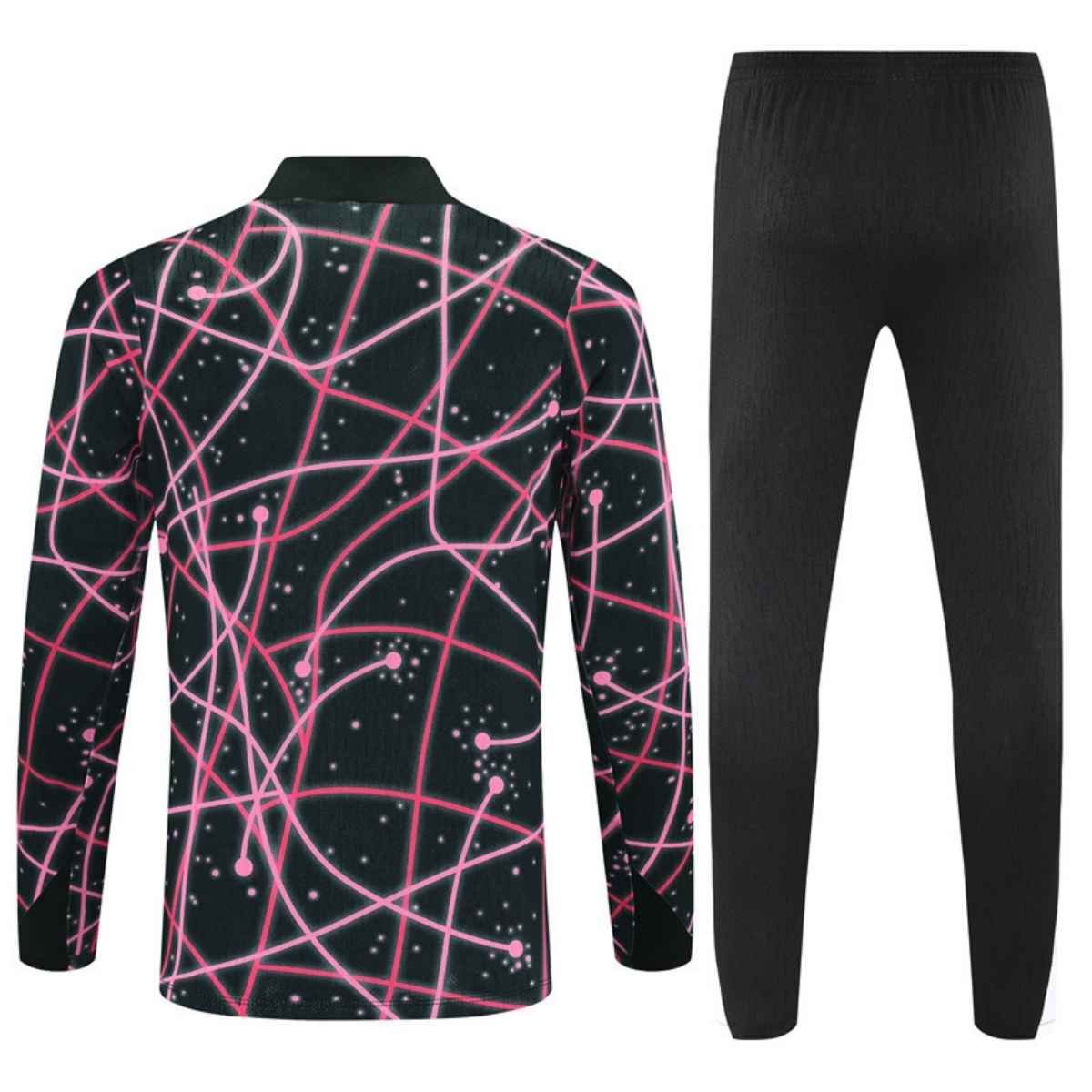 kit-treino-paris-saint-germain-2025-26-preto-rosa-masculino (1) Conjunto Treino PSG Calça e Jaqueta Preto/Rosa 2025/26 Masculina
