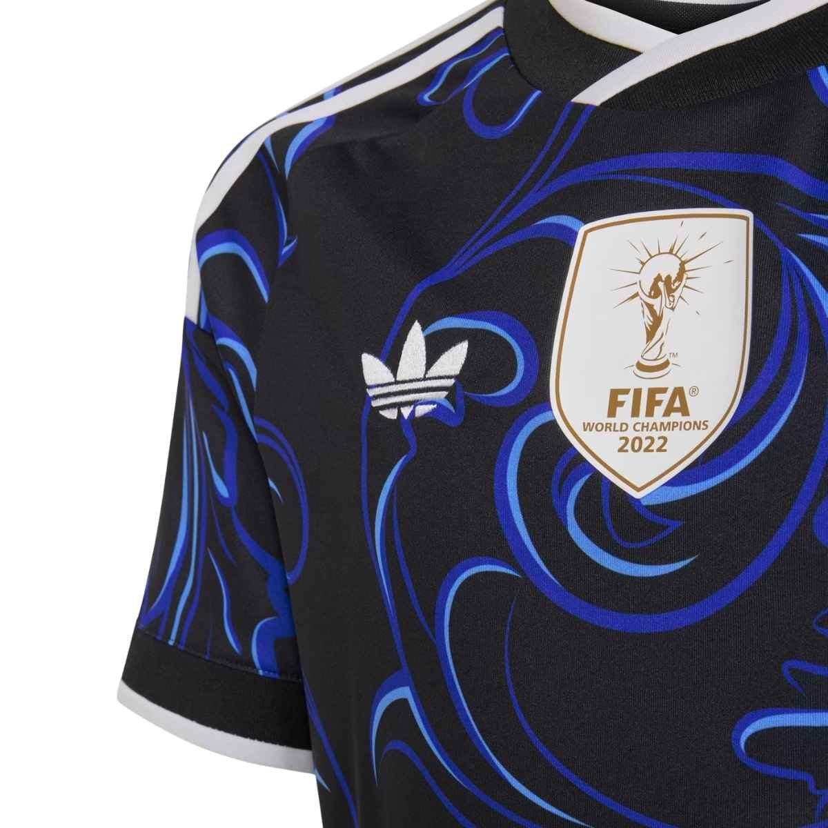 Kit-infantil-argentina-AZUL-ESCURO-2026-27-COPA-AWAY-UNISSEX (2) Kit Infantil Argentina Azul Copa 2026/27 Away II Torcedor Unissex