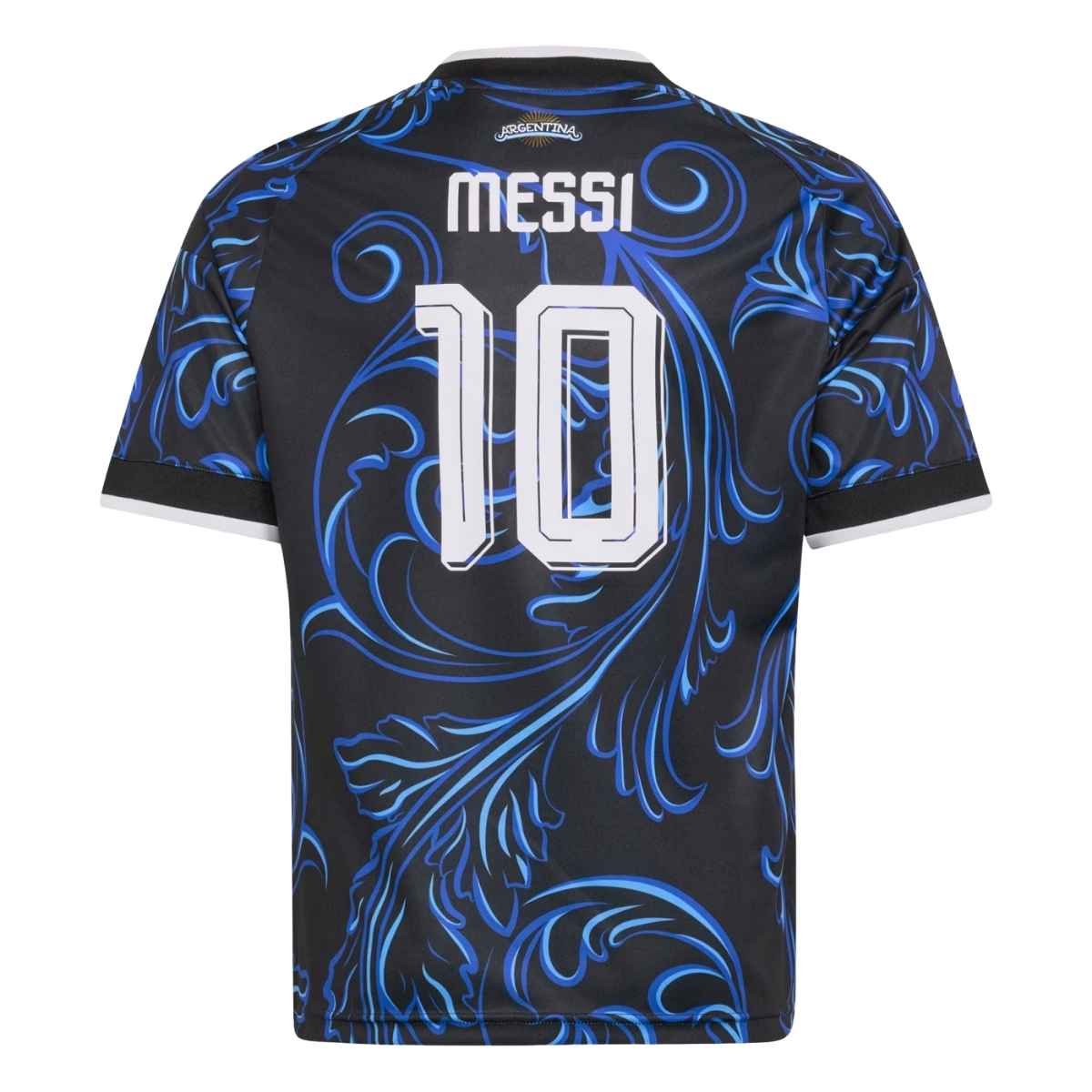 Kit-infantil-argentina-AZUL-ESCURO-MESSI-2026-27-COPA-AWAY-UNISSEX (1) Kit Infantil Argentina Azul Copa Messi #10 2026/27 Away II Unissex