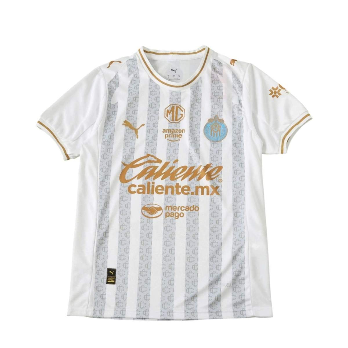 camisa-Chivas-Guadalajara-2026-third-iii-white-masculina Camisa Chivas Guadalajara Branca 2026/27 Third III Masculina