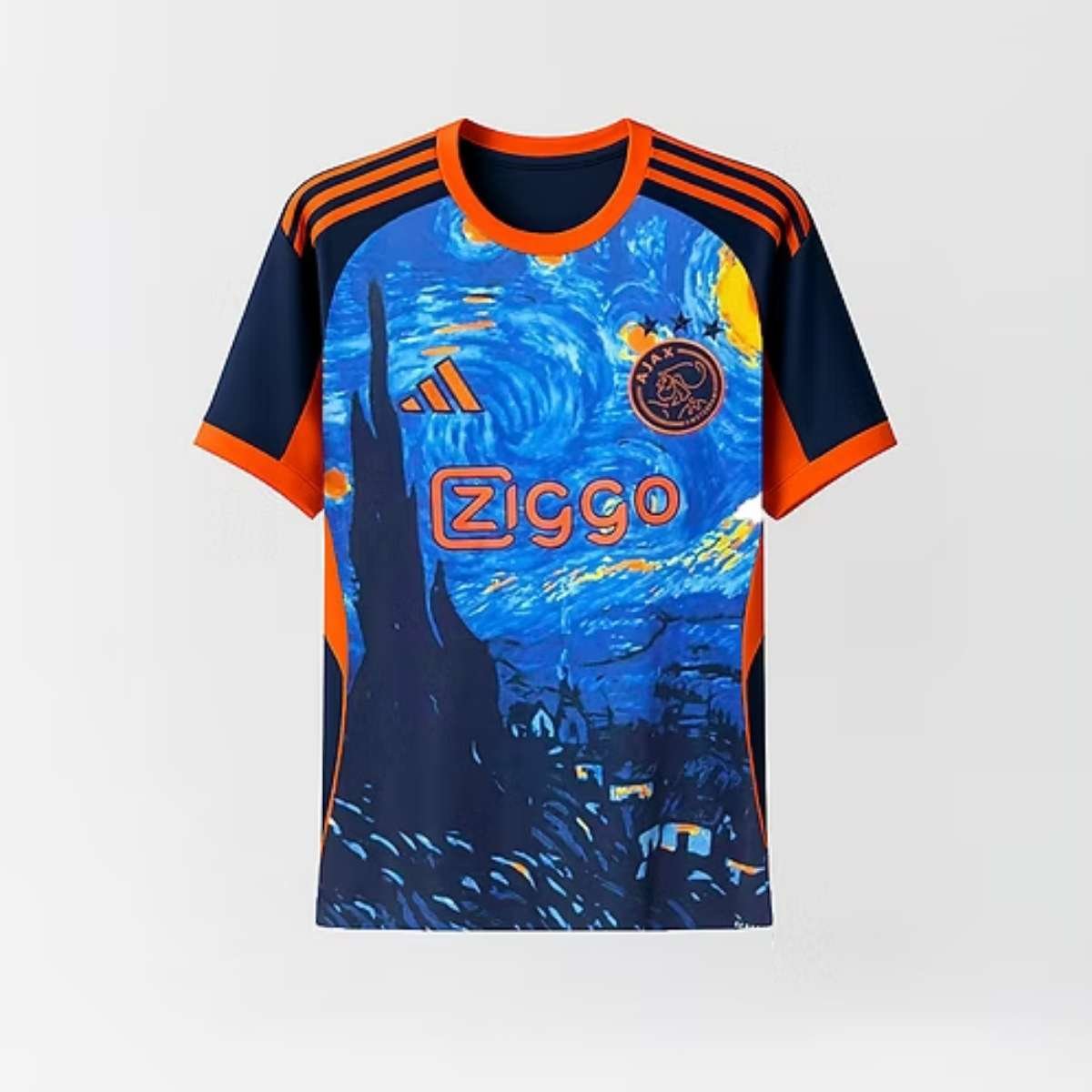 camisa-ajax-van-gogh-azul-2026-27-especial-masculina Camisa Ajax Van Gogh Azul 2026/27 Especial Masculina