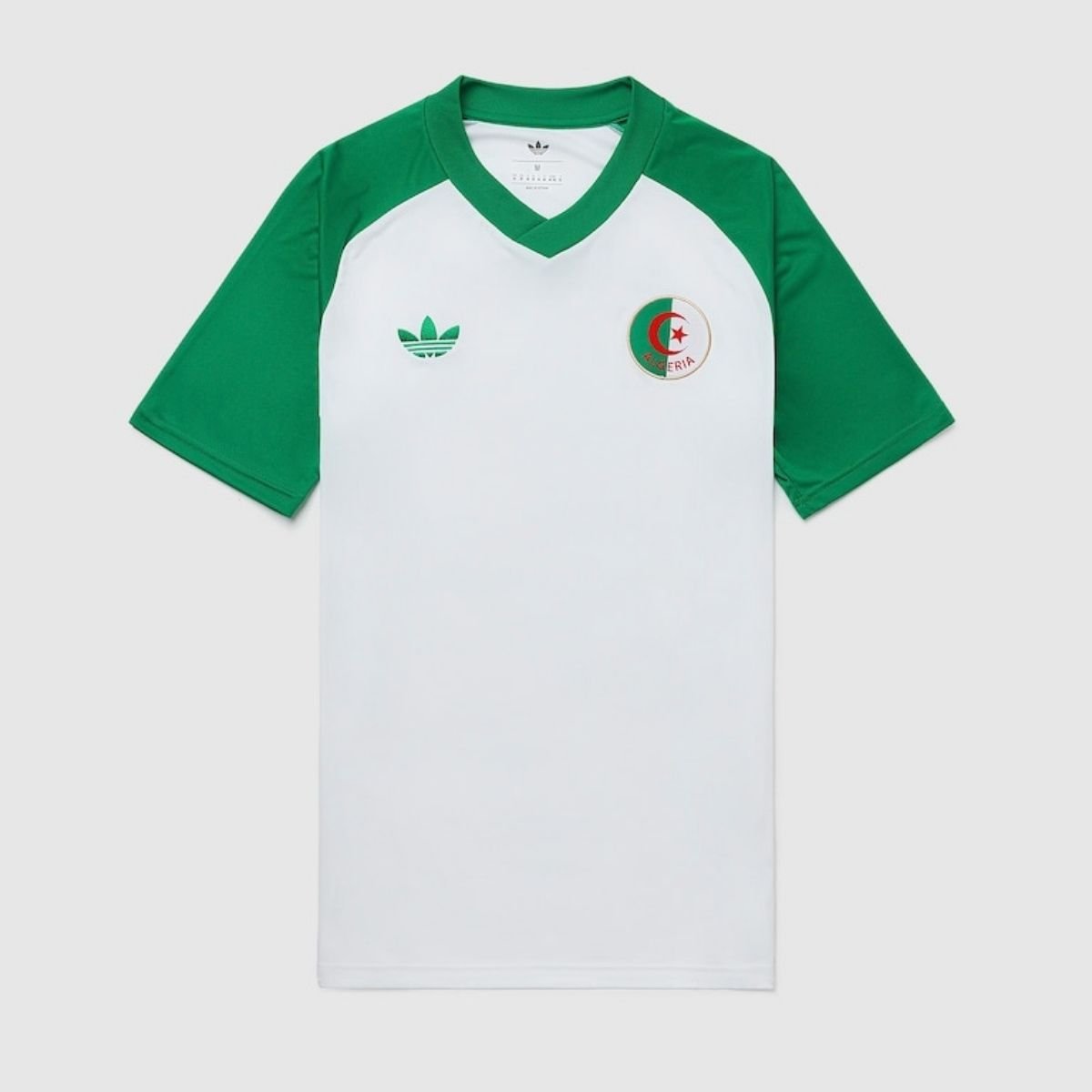 camisa-argelia-branca-pre-jogo-2026-27-masculina Camisa Argélia Branca Pré-jogo Copa 2026/27 Masculina