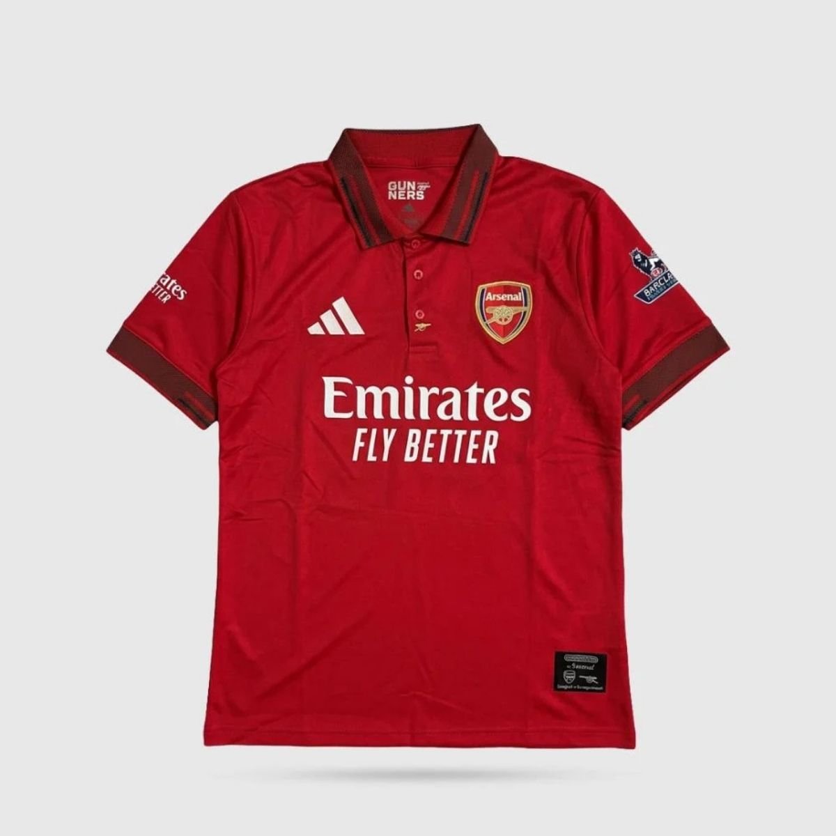 camisa-arsenal-fc--vermelha-2026-27-especial-polo-masculina Camisa Arsenal FC Vermelha 2026/27 Polo Especial Masculina