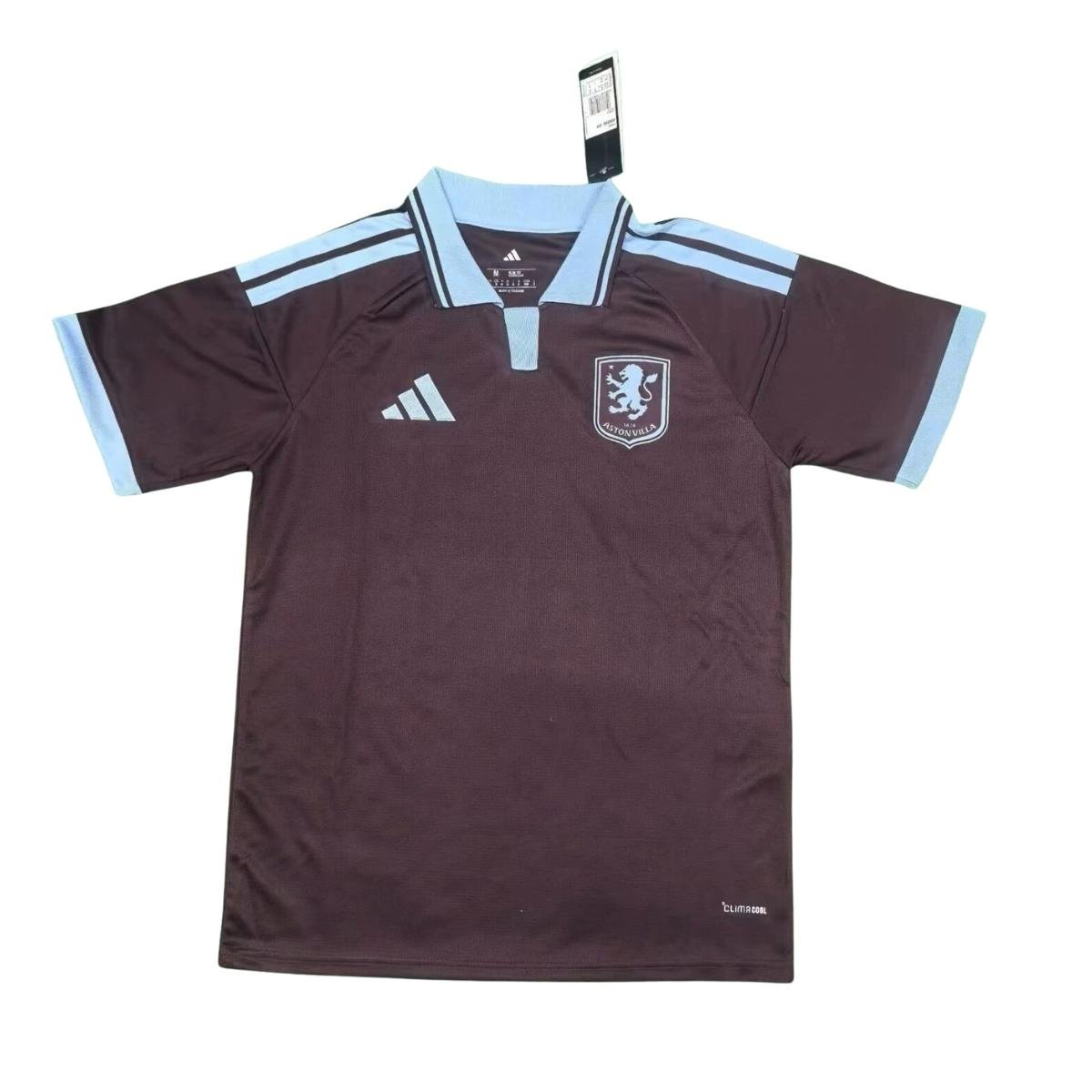 camisa-aston-villa-roxo-2026-27-home-i-masculina (1) Camisa Aston Villa Vermelho Vinho 2026/27 Home I Masculina
