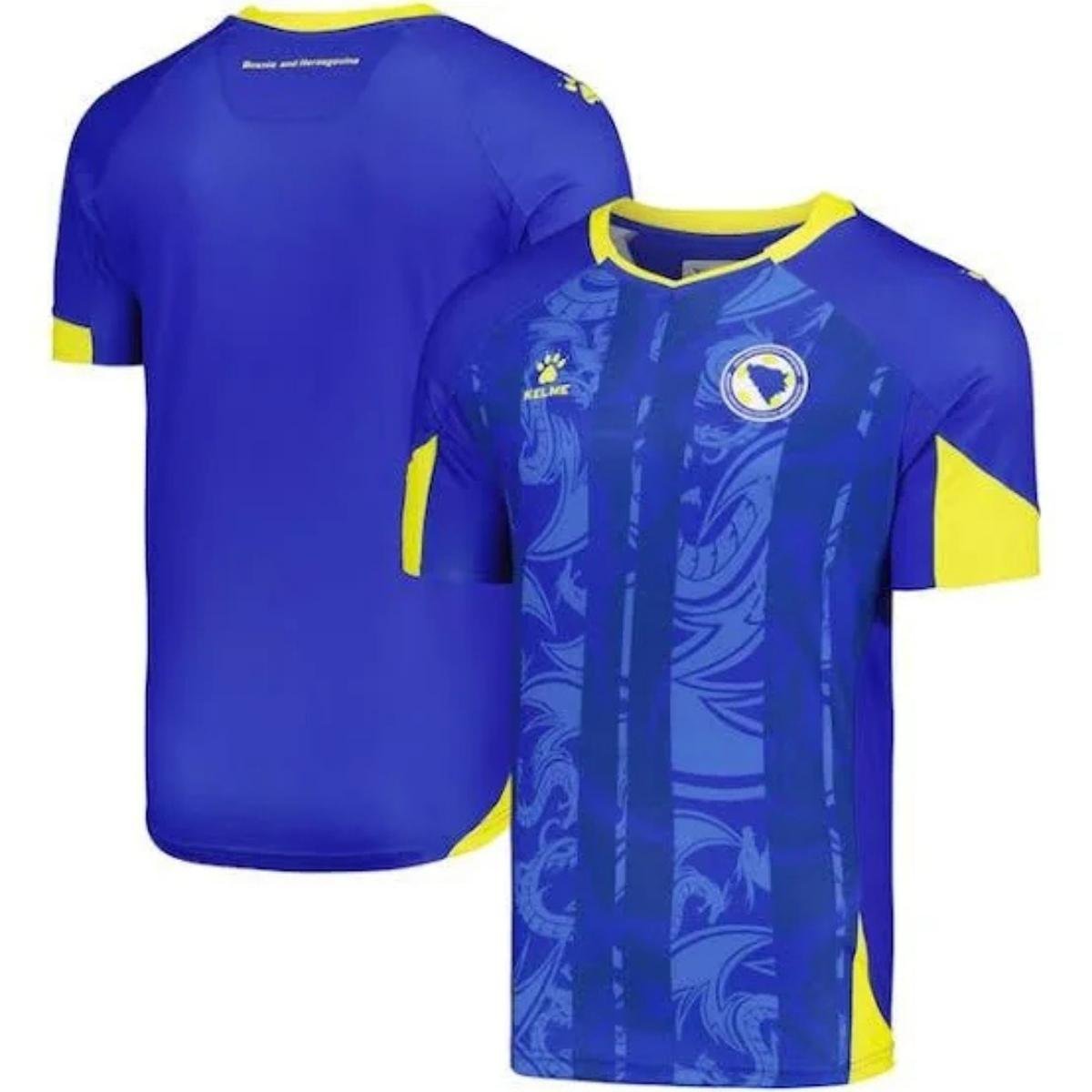 camisa-bosnia-e-herzegovina-azul-copa-2026-27-home-i-masculina Camisa Bósnia e Herzegovina Azul Copa 2026/27 Home I Masculina